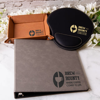 Affordable Custom Corporate Gifts That Stand Out This Christmas | Personalized Engraved Leather Gifts That Make an Impression