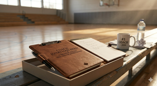 The Ultimate Coach's Gift: Why a Custom Leather Clipboard Beats Another Coffee Mug in 2026