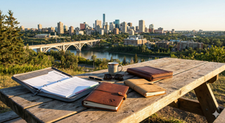 Customized Leather products under the local Edmonton landscape