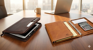 Zipper vs. 3-Ring: How to Choose the Right Leather Portfolio for Your Work Style