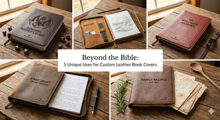 Beyond the Bible: 5 Unique Uses for Custom Leather Book Covers