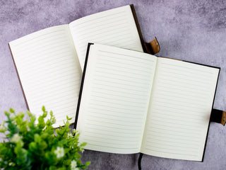 Personalized Engraved A5 Refillable Leather Journal With Clasp & Gift Message