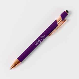 Personalized Engraved Ballpoint Pen With Custom Name, Title & Phone Number